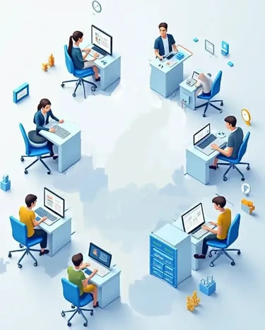 Sin integración de sistemas