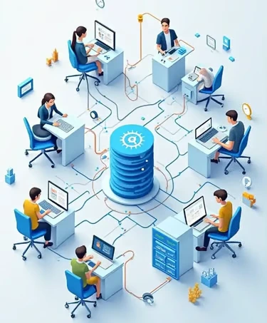 Con integración de sistemas